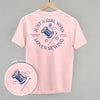 Just A Girl Who Loves Sewing (Back Print) by Ivy + Cloth