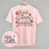Book Lovers Society (Back Print) by Ivy + Cloth