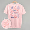 Book Girl Summer Colorful (Back Print) by Ivy + Cloth