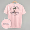 Even The Waves & Wind Obey Him (Back Print) by Ivy + Cloth