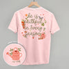 He Is Faithful In Every Season (Back Print) by Ivy + Cloth