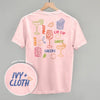 Cheers Cocktail Doodles (Back Print) by Ivy + Cloth