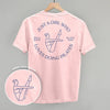 Just A Girl Who Loves Doing Pilates (Back Print) by Ivy + Cloth