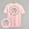 Just A Girl Who Loves Christmas (Back Print) by Ivy + Cloth