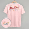 Miami Doodles (Back Print) by Ivy + Cloth