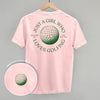 Just A Girl Who Loves Golfing (Back Print) by Ivy + Cloth