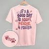 Adopt, Rescue, & Foster Cat (Back Print) by Ivy + Cloth