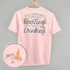 Weekend Forecast- Boating and Drinking (Back Print) by Ivy + Cloth