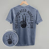 Overstimulated Nurses Club (Back Print) by Ivy + Cloth