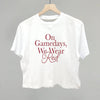 On Gamedays, We Wear Red by Ivy + Cloth