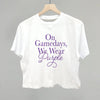 On Gamedays, We Wear Purple by Ivy + Cloth