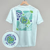 Volleyball Season Doodles (Back Print) by Ivy + Cloth