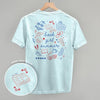 Book Girl Summer Colorful (Back Print) by Ivy + Cloth