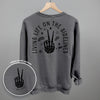 Living Life On The Sidelines Soccer (Back Print) by Ivy + Cloth