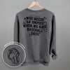 When We Have Baseball Dads (Back Print) by Ivy + Cloth