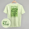 How Lucky Are We Guest Check (Back Print) by Ivy + Cloth