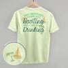 Weekend Forecast- Boating and Drinking (Back Print) by Ivy + Cloth