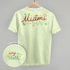 Miami Doodles (Back Print) by Ivy + Cloth