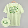 May Your Heart Be Happy And Light (Back Print)