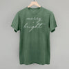 Merry And Bright White Script by Ivy + Cloth