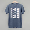Retro Nurse Smiley (Repeated) by Ivy + Cloth