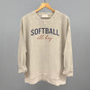 Softball All Day (Script) by Ivy + Cloth