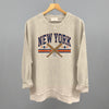 New York Baseball (Blue/Orange) by Ivy + Cloth