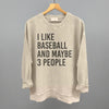 I Like Baseball and Maybe 3 People by Ivy + Cloth