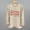 Hey Batter Batter Swing (Red + Navy) by Ivy + Cloth