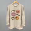 Happy To See Your Face (Smiley Faces + Script) by Ivy + Cloth