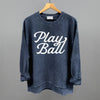 Play Ball (Vintage Script White) by Ivy + Cloth