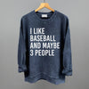 I Like Baseball and Maybe 3 People by Ivy + Cloth