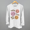 Happy To See Your Face (Smiley Faces + Script) by Ivy + Cloth
