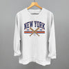 New York Baseball (Blue/Orange) by Ivy + Cloth