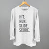 Hit Run Slide Score by Ivy + Cloth