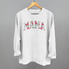 Mama (Block Letter Floral) by Ivy + Cloth