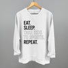 Eat Sleep Take Kids To Sports Repeat by Ivy + Cloth