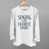 Singing Is My Favorite Sport by Ivy + Cloth