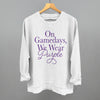 On Gamedays, We Wear Purple by Ivy + Cloth