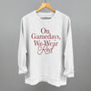 On Gamedays, We Wear Red by Ivy + Cloth