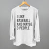 I Like Baseball and Maybe 3 People by Ivy + Cloth