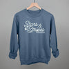 Stars & Stripes White Script by Ivy + Cloth
