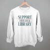 Support Your Local Library Serif