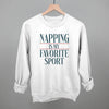 Napping Is My Favorite Sport by Ivy + Cloth