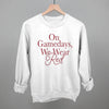 On Gamedays, We Wear Red by Ivy + Cloth