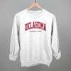 Oklahoma Varsity Arch (Red) by Ivy + Cloth