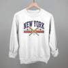 New York Baseball (Blue/Orange) by Ivy + Cloth