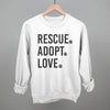 Rescue Adopt Love by Ivy + Cloth