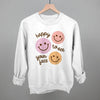 Happy To See Your Face (Smiley Faces + Script) by Ivy + Cloth