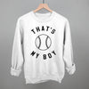 That's My Boy Baseball (Black} by Ivy + Cloth